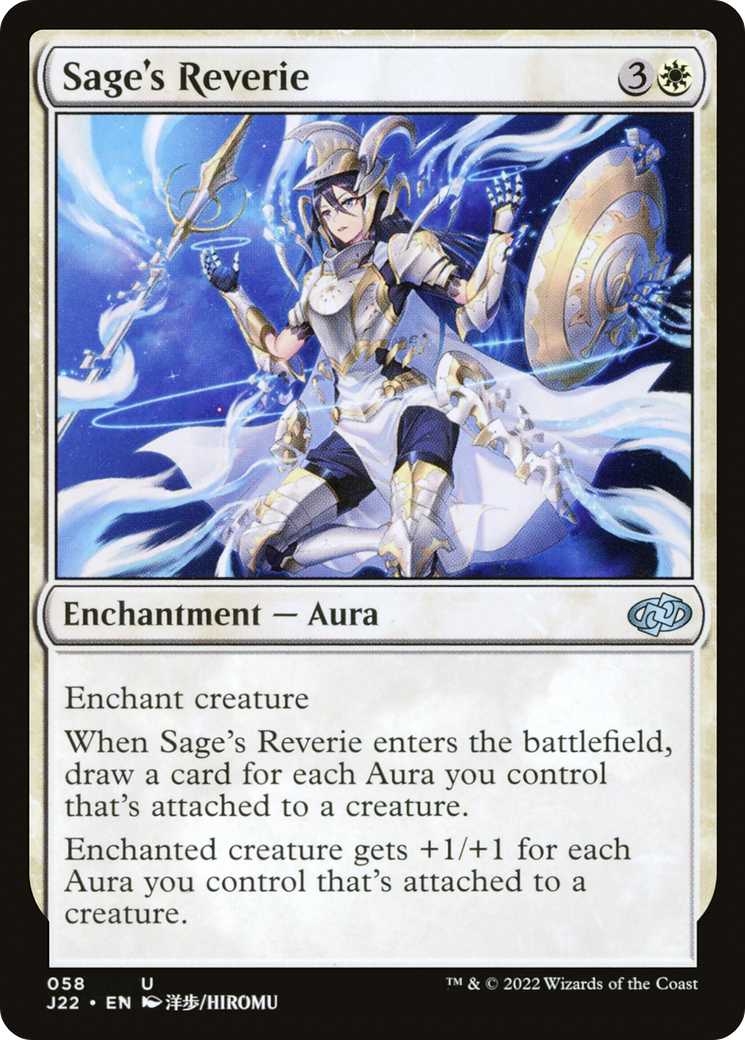 Sage's Reverie (J22-058) [Jumpstart 2022] MTG Single Wizards of the Coast