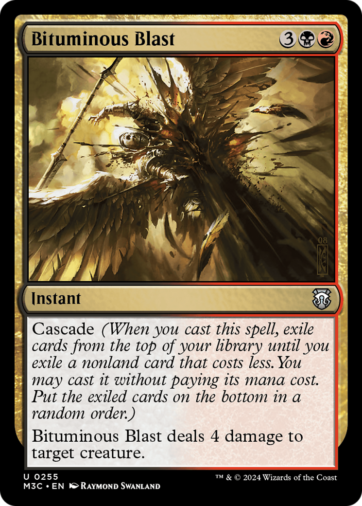 Bituminous Blast (M3C-255) [Modern Horizons 3 Commander] MTG Single Wizards of the Coast