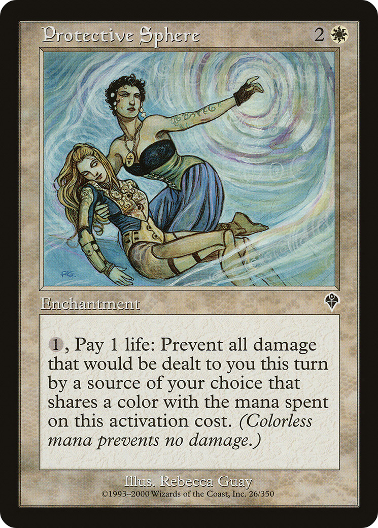 Protective Sphere (INV-026) [Invasion] Foil MTG Single Wizards of the Coast