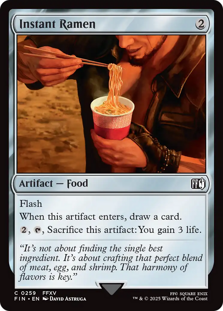 Instant Ramen (FIN-259) [FINAL FANTASY] MTG Single Wizards of the Coast