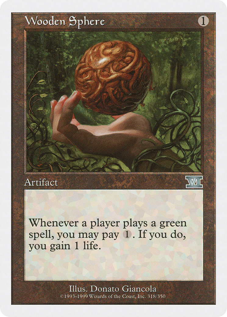 Wooden Sphere (6ED-318) [Classic Sixth Edition] MTG Single Wizards of the Coast