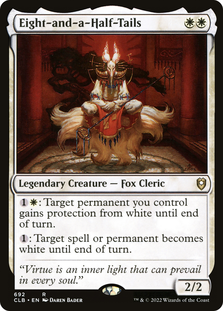 Eight-and-a-Half-Tails (CLB-692) [Commander Legends: Battle for Baldur's Gate] MTG Single Wizards of the Coast