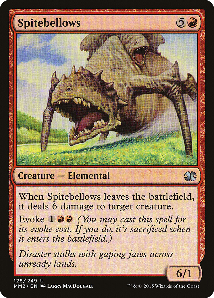 Spitebellows (MM2-128) [Modern Masters 2015] Foil MTG Single Modern Masters 2015