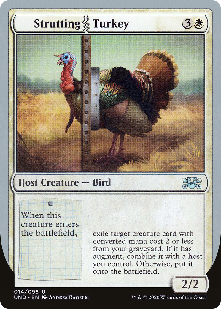 Strutting Turkey (UND-014) [Unsanctioned] MTG Single Wizards of the Coast