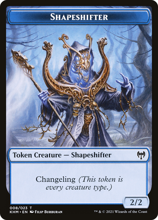 Shapeshifter (TKHM-008) [Tokens] Kaldheim Tokens Foil MTG Single Wizards of the Coast