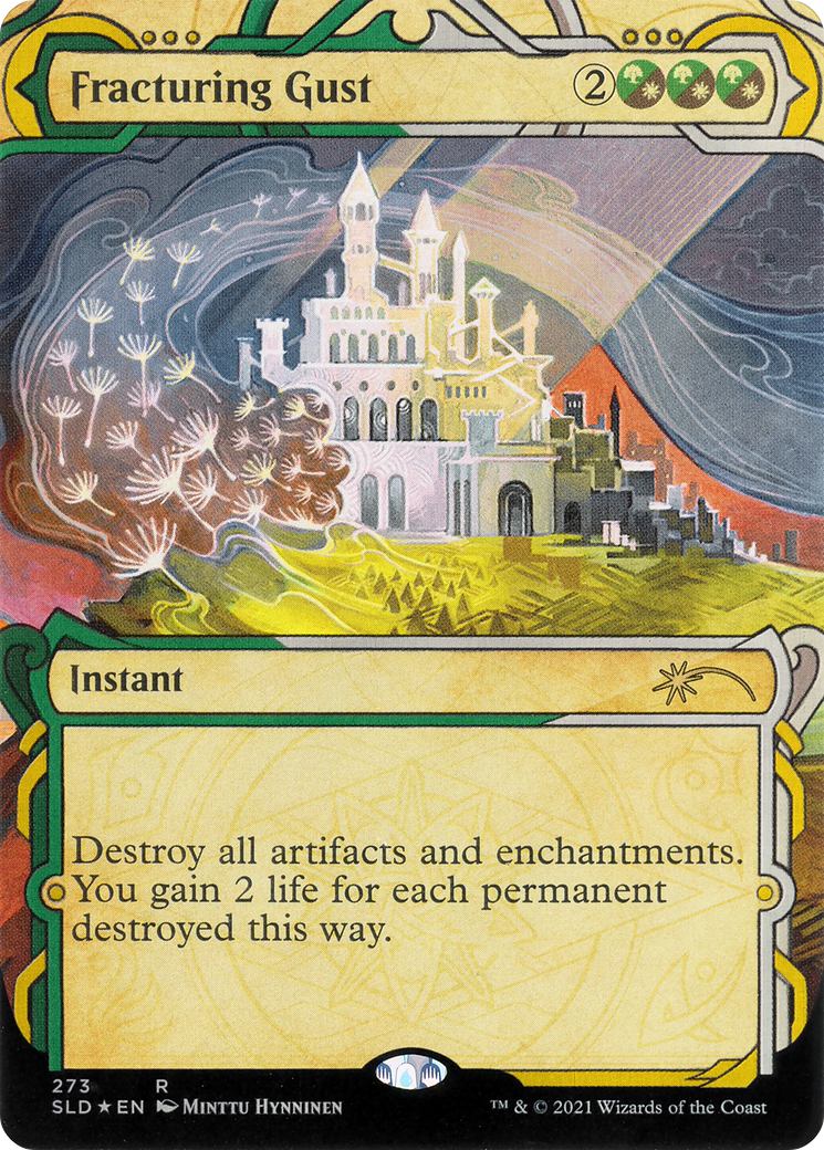 Fracturing Gust (SLD-273) [Secret Lair] Drop (Showcase) MTG Single Wizards of the Coast