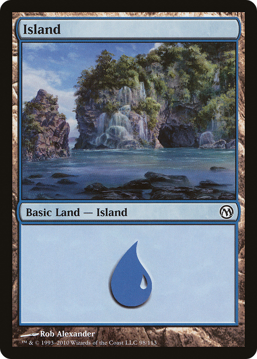 Island (98) (DPA-098) [Misc] Duels of the Planeswalkers MTG Single Wizards of the Coast