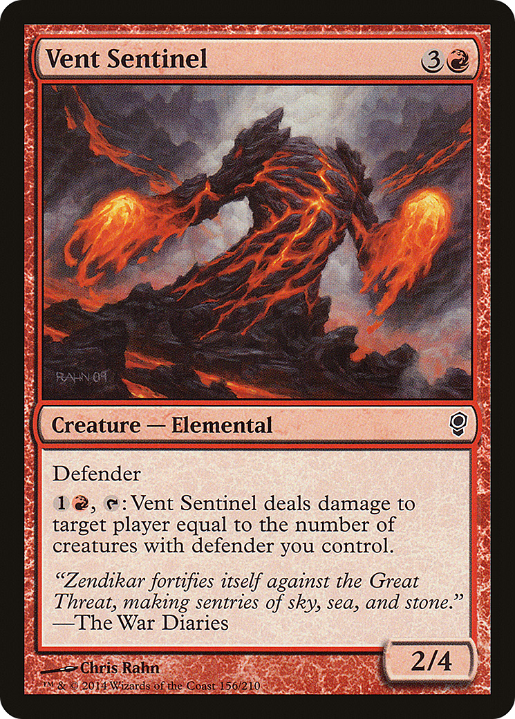 Vent Sentinel (CNS-156) [Conspiracy] MTG Single Wizards of the Coast