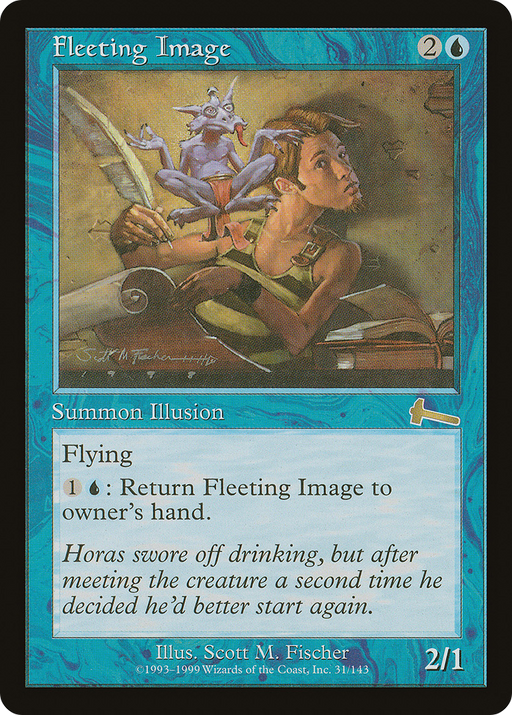 Fleeting Image (ULG-031) [Urza's Legacy] MTG Single Wizards of the Coast