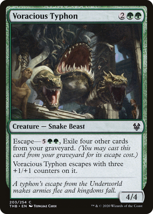 Voracious Typhon (THB-203) [Theros Beyond Death] MTG Single Wizards of the Coast