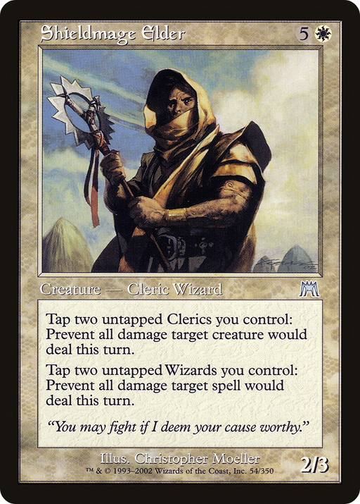 Shieldmage Elder (ONS-054) [Onslaught] Foil MTG Single Wizards of the Coast