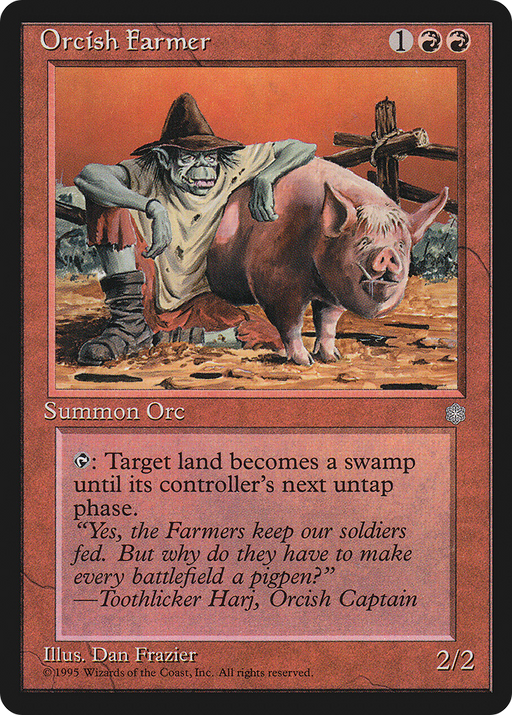 Orcish Farmer (ICE-207) [Ice Age] MTG Single Wizards of the Coast