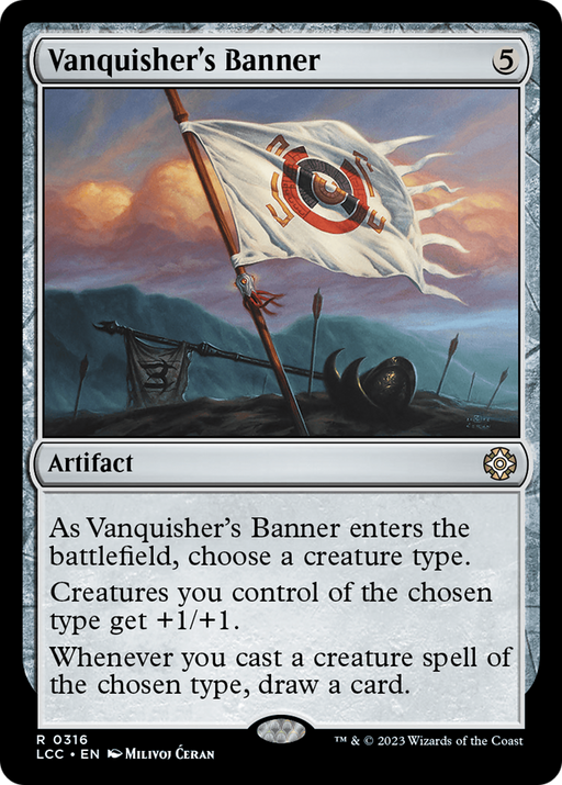 Vanquisher's Banner (LCC-316) [The Lost Caverns of Ixalan Commander] MTG Single Wizards of the Coast