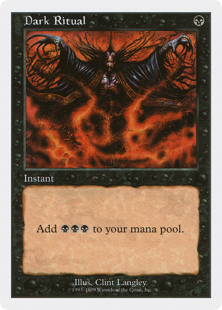Dark Ritual (BRB-) [Misc] Battle Royale Box Set MTG Single Wizards of the Coast