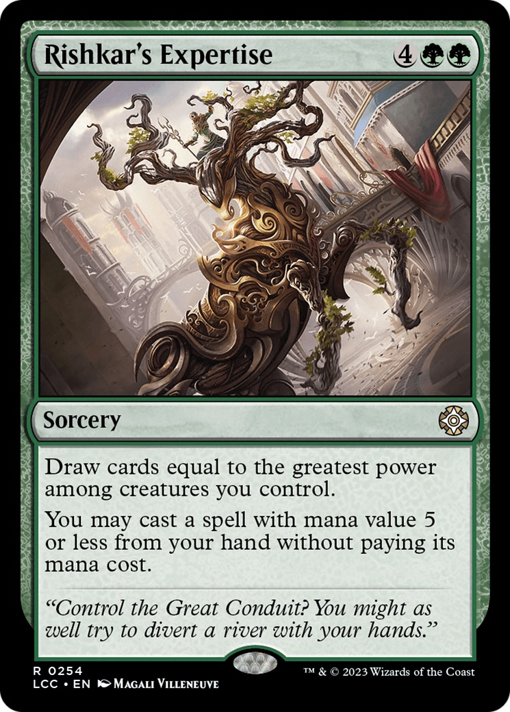 Rishkar's Expertise (LCC-254) [The Lost Caverns of Ixalan Commander] MTG Single Wizards of the Coast