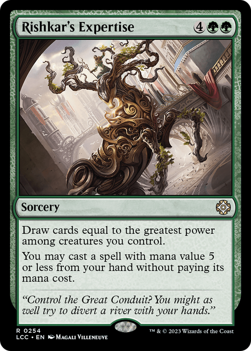 Rishkar's Expertise (LCC-254) [The Lost Caverns of Ixalan Commander] MTG Single Wizards of the Coast