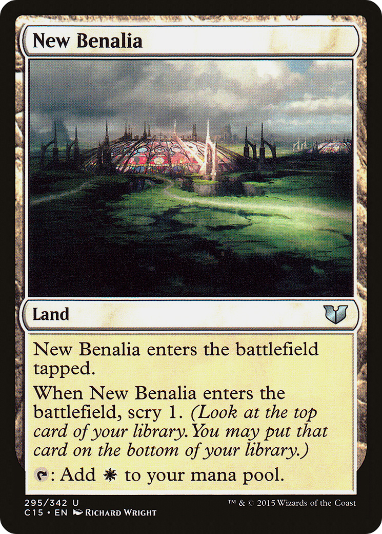 New Benalia (C15-295) [Commander 2015] MTG Single Wizards of the Coast