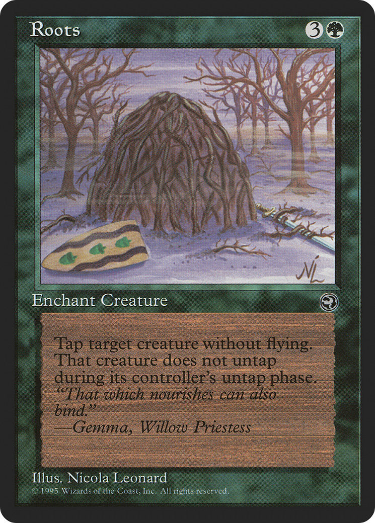 Roots (HML-095) [Homelands] MTG Single Wizards of the Coast