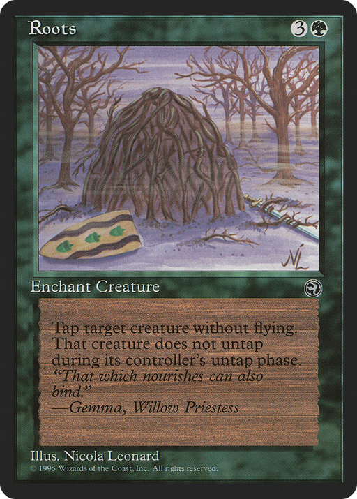Roots (HML-095) [Homelands] MTG Single Wizards of the Coast