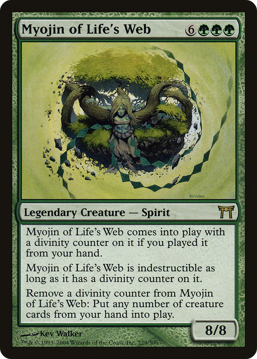 Myojin of Life's Web (CHK-229) [Champions of Kamigawa] MTG Single Wizards of the Coast