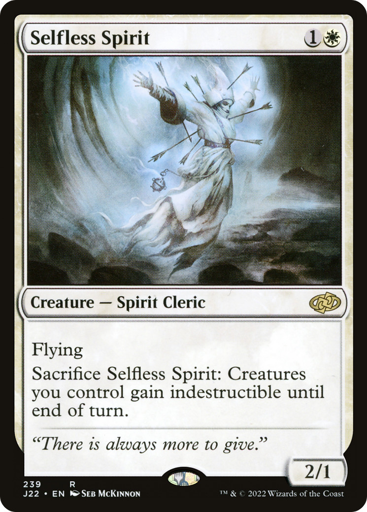 Selfless Spirit (J22-239) [Jumpstart 2022] MTG Single Wizards of the Coast