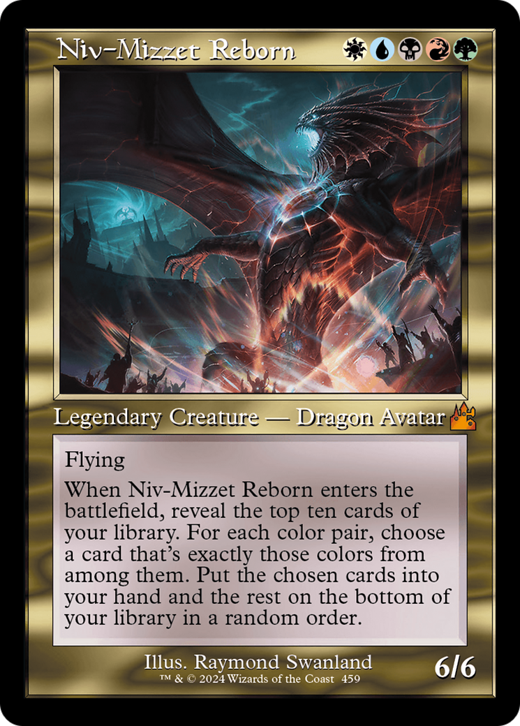 Niv-Mizzet Reborn (RVR-459) [Ravnica Remastered] MTG Single Wizards of the Coast
