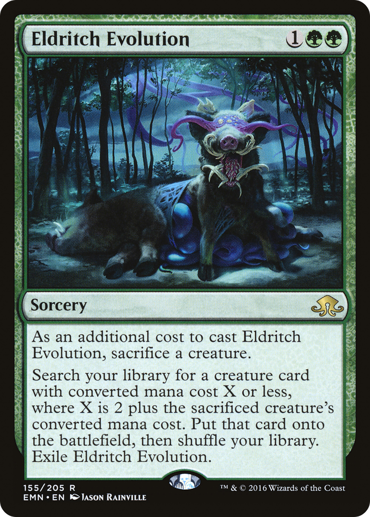 Eldritch Evolution (EMN-155) [Eldritch Moon] Foil MTG Single Wizards of the Coast