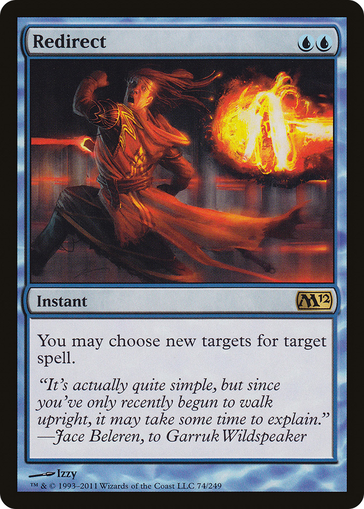 Redirect (M12-074) [Magic 2012] Foil MTG Single Wizards of the Coast