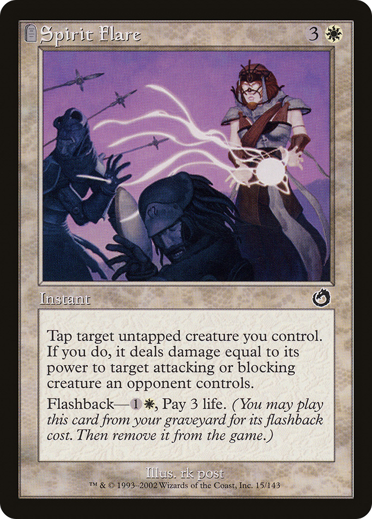 Spirit Flare (TOR-015) [Torment] MTG Single Wizards of the Coast