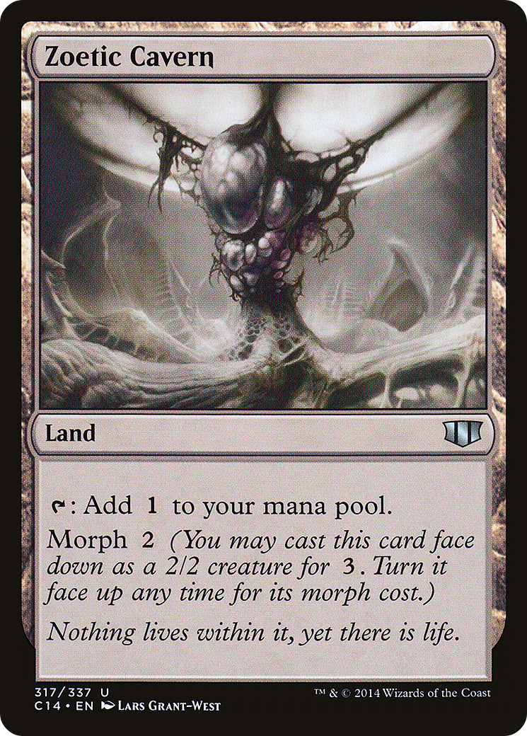 Zoetic Cavern (C14-317) [Commander 2014] MTG Single Wizards of the Coast
