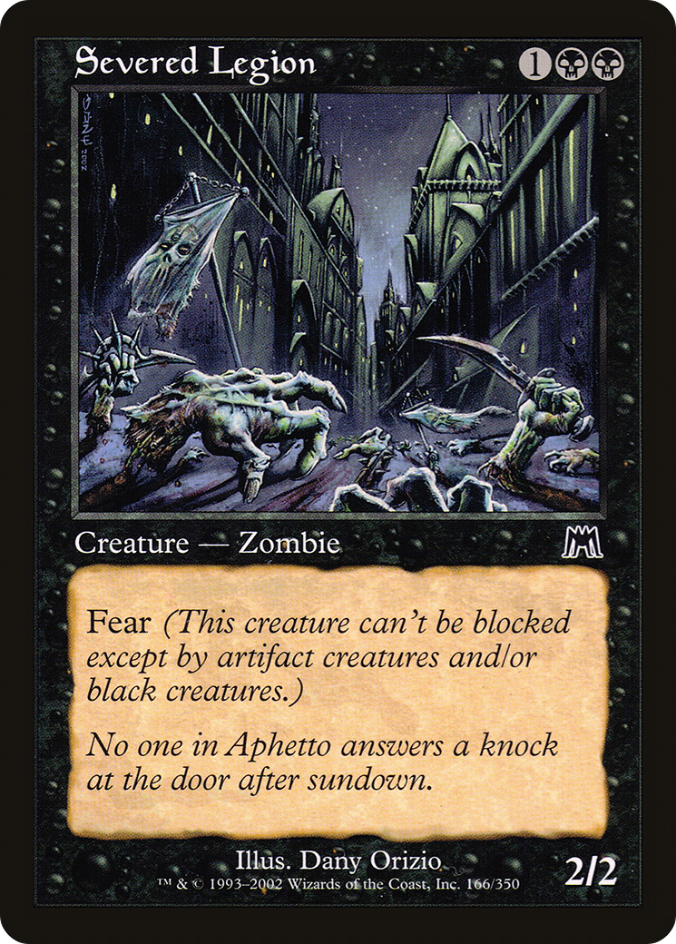 Severed Legion (ONS-166) [Onslaught] Foil MTG Single Wizards of the Coast