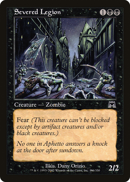 Severed Legion (ONS-166) [Onslaught] MTG Single Wizards of the Coast