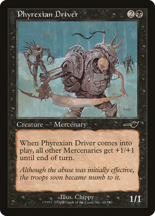 Phyrexian Driver (NMS-064) [Nemesis] MTG Single Wizards of the Coast