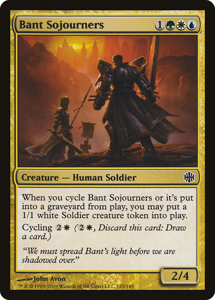 Bant Sojourners (ARB-125) [Alara Reborn] Foil MTG Single Wizards of the Coast