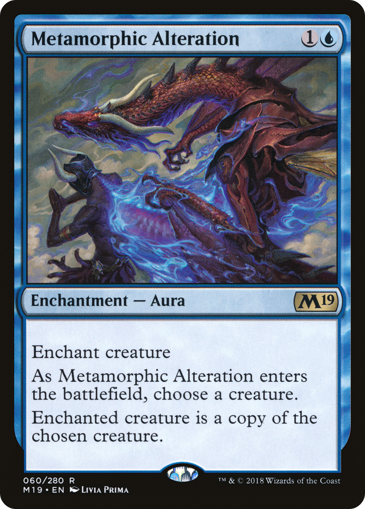Metamorphic Alteration (M19-060) [Core Set 2019] Foil MTG Single Wizards of the Coast