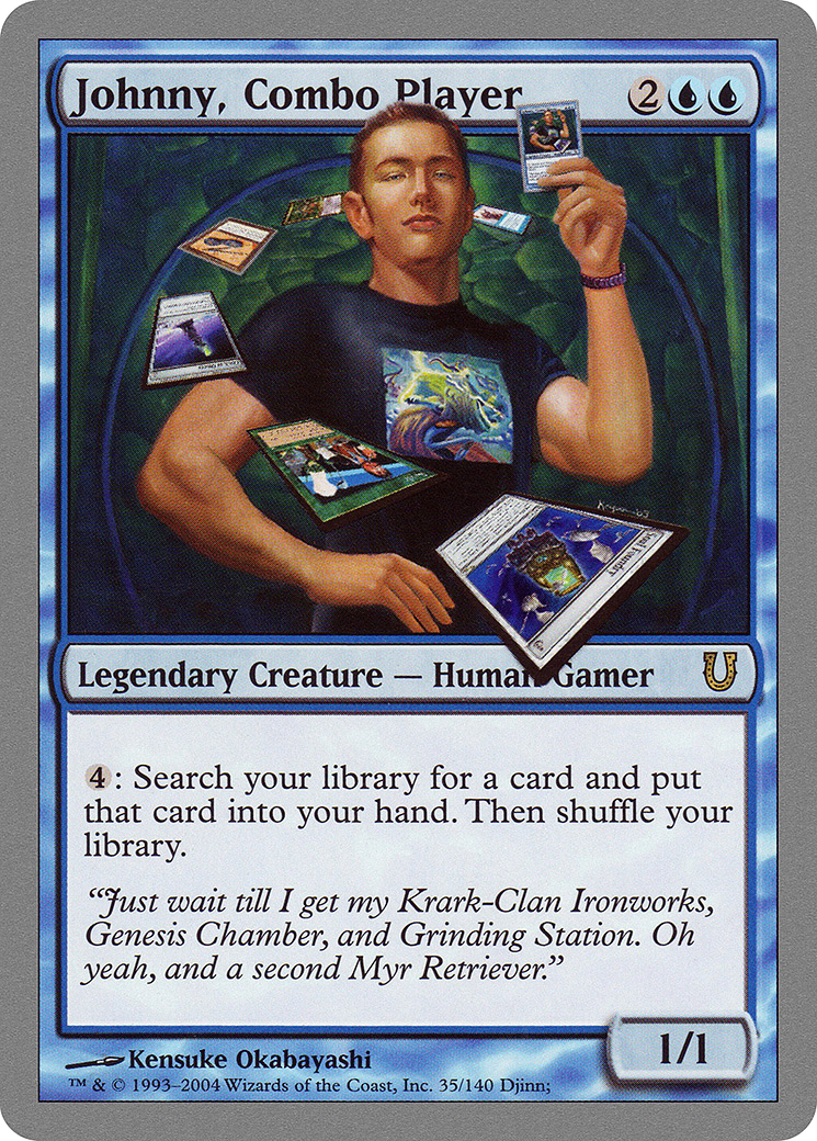 Johnny, Combo Player (UNH-035) [Unhinged] MTG Single Wizards of the Coast