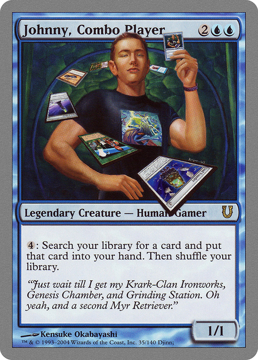Johnny, Combo Player (UNH-035) [Unhinged] MTG Single Wizards of the Coast