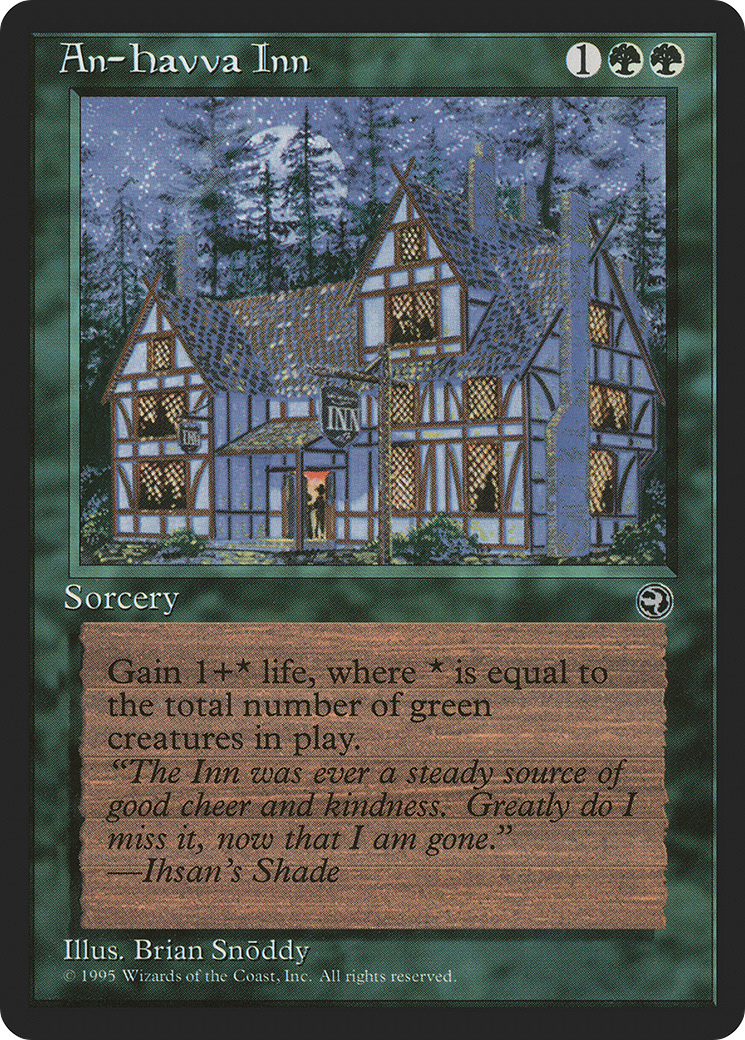 An-Havva Inn (HML-082) [Homelands] MTG Single Wizards of the Coast