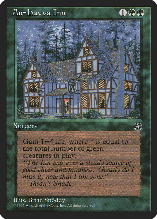 An-Havva Inn (HML-082) [Homelands] MTG Single Wizards of the Coast