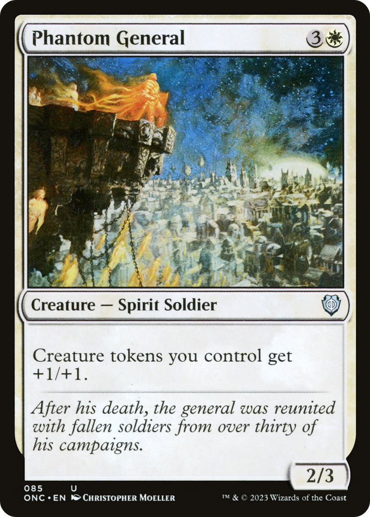 Phantom General (ONC-085) [Phyrexia: All Will Be One Commander] MTG Single Wizards of the Coast