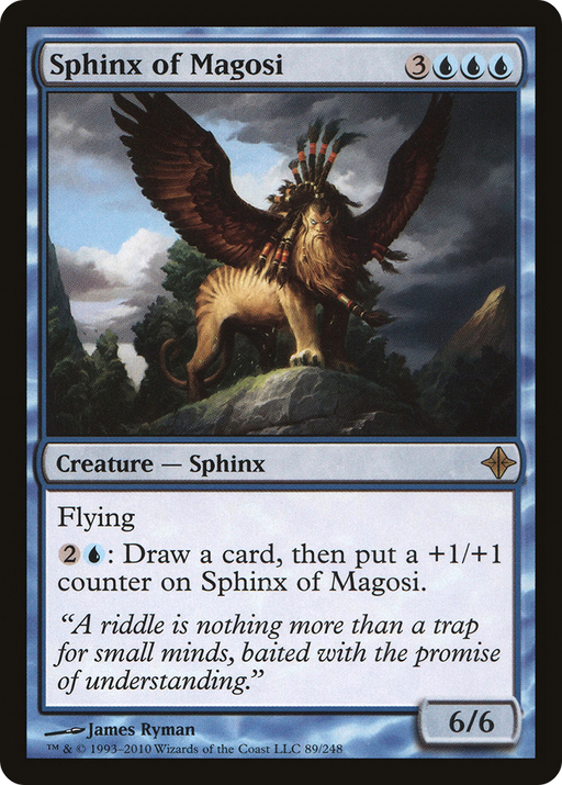 Sphinx of Magosi (ROE-089) [Rise of the Eldrazi] MTG Single Wizards of the Coast