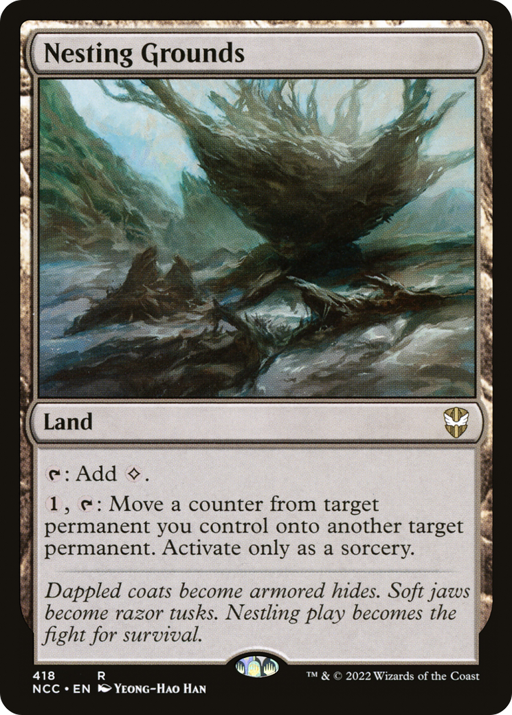 Nesting Grounds (NCC-418) [New Capenna Commander] MTG Single Wizards of the Coast