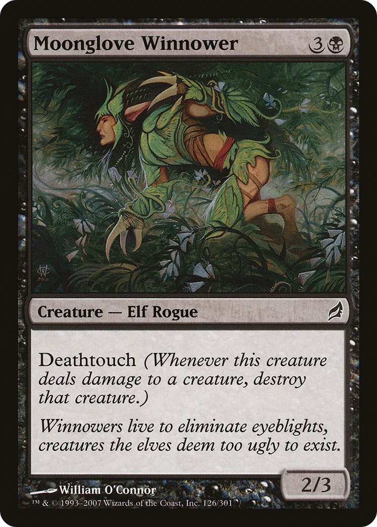 Moonglove Winnower (LRW-126) [Lorwyn] Foil MTG Single Wizards of the Coast