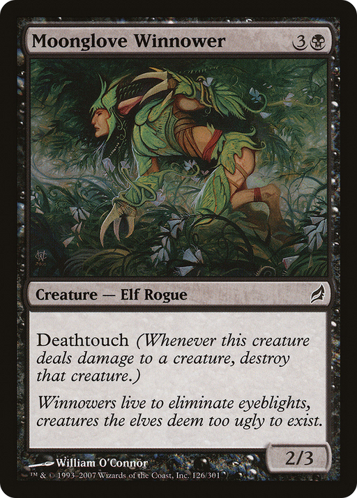 Moonglove Winnower (LRW-126) [Lorwyn] Foil MTG Single Wizards of the Coast