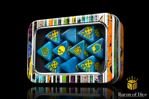 Baron of Dice: "Heroic Mutants" D8 Skirmish Dice Set Dice & Gaming Accessories Baron of Dice