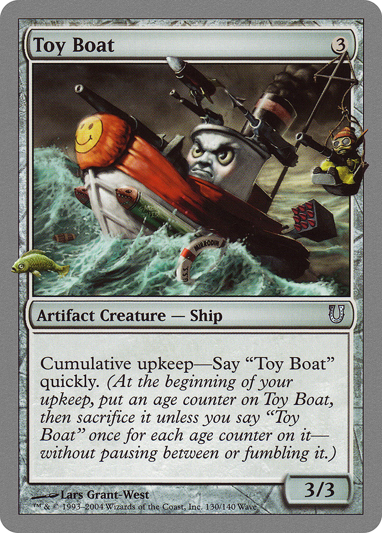 Toy Boat (UNH-130) [Unhinged] MTG Single Wizards of the Coast