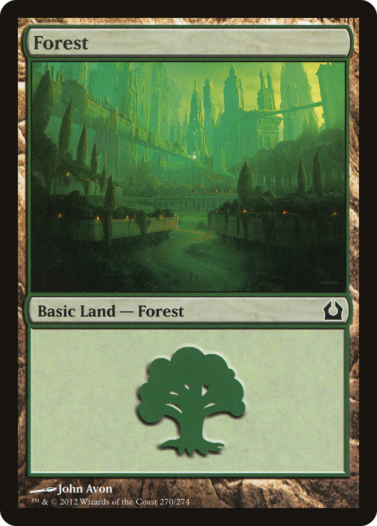 Forest (RTR-270) [Return to Ravnica] MTG Single Wizards of the Coast