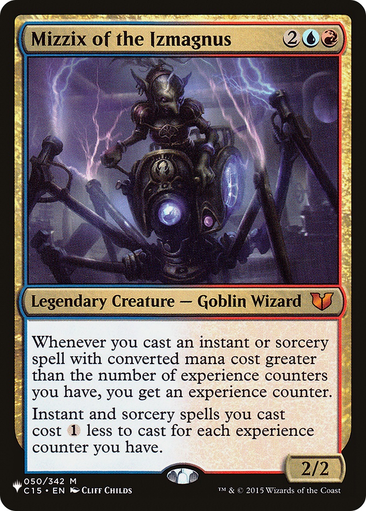 Mizzix of the Izmagnus (LIST-C15-50) [Mystery Booster] The List MTG Single Wizards of the Coast