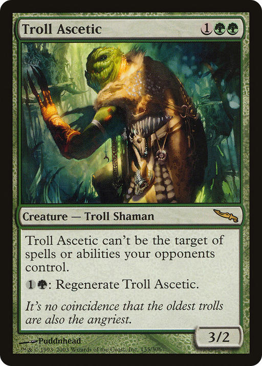 Troll Ascetic (MRD-135) [Mirrodin] MTG Single Wizards of the Coast