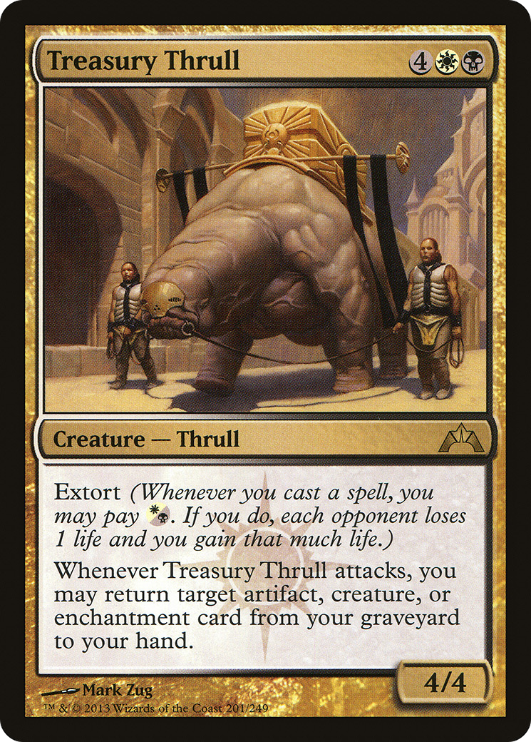Treasury Thrull (GTC-201) [Gatecrash] Foil MTG Single Wizards of the Coast
